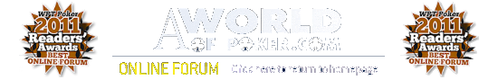 A World of Poker Forum